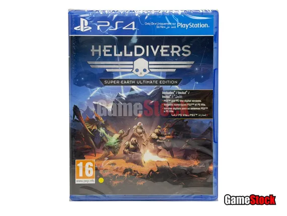 PS4 Helldivers Super-Earth Ultimate Edition (Новый, Полностью на русском языке, CUSA-02974)