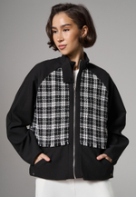 Бомбер удлиненный