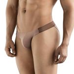 Мужские трусы танга коричневые Clever SAPPHIRE BRIEF 176615