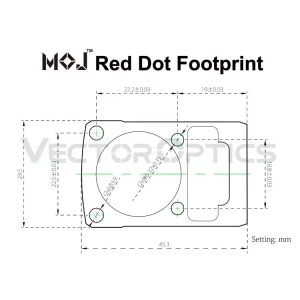 Коллиматорный прицел Vector Optics Frenzy-X 1x22x26, RD 3 MOA, AUT, MOJ (SCRD-37)