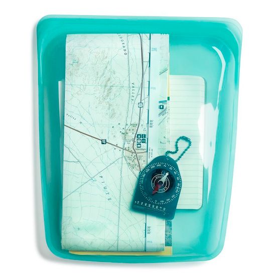 Контейнер для хранения продуктов Stasher бирюзовый 1920 мл