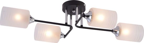 1691B-4 BK+CR (2) Люстра RL