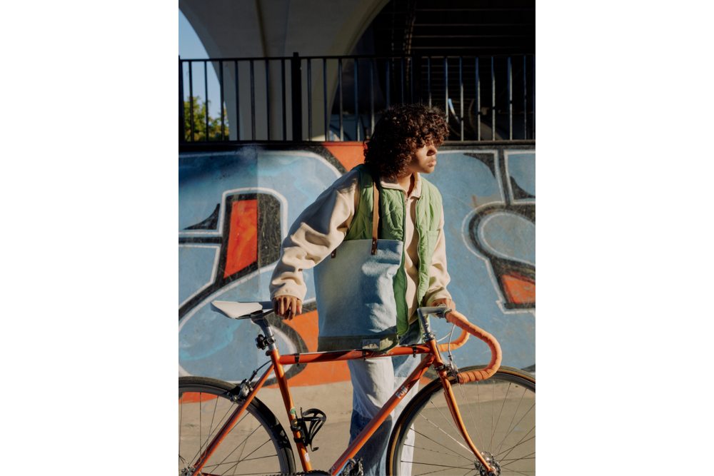 Сумка RoadLike Canvas Shopper, голубой