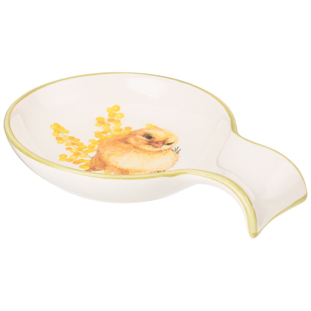 ПОДСТАВКА ПОД ЛОЖКУ AGNESS "SUNDAY" 15*11.5*2,5 СМ (КОР=72ШТ.)