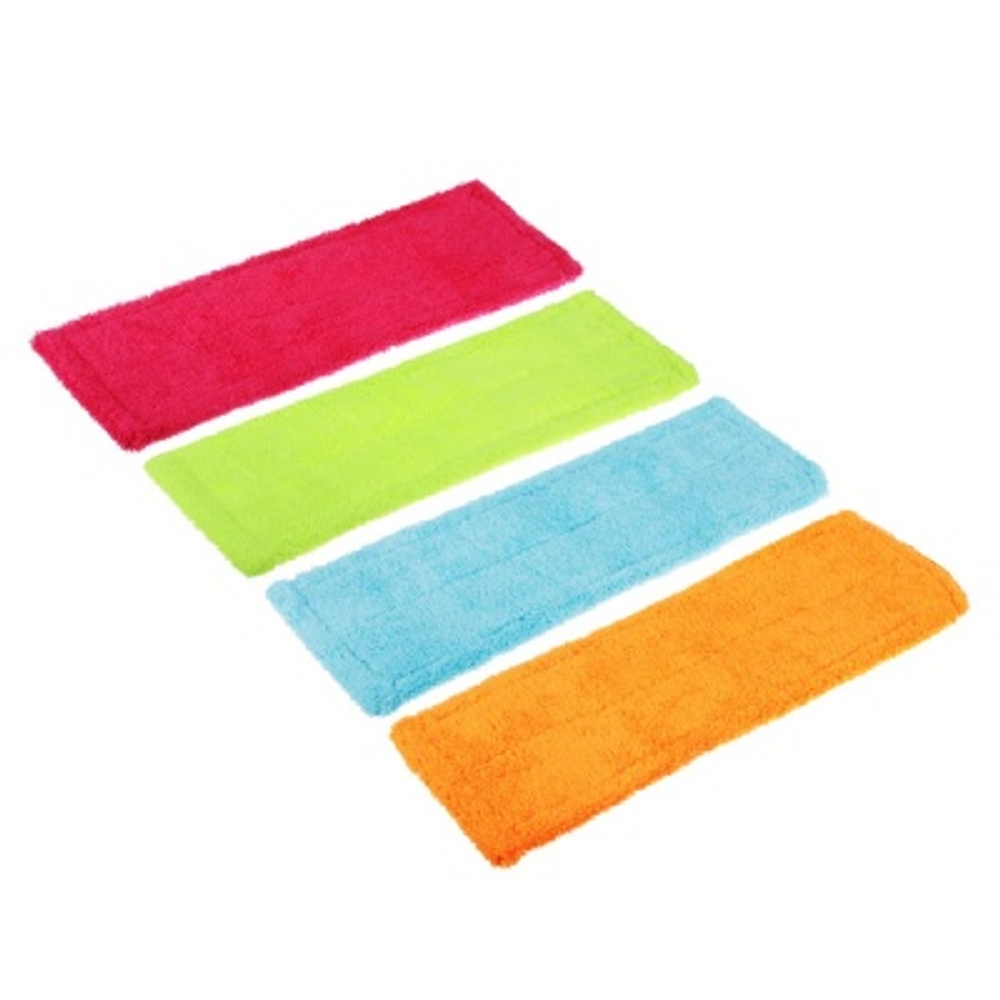 Насадка для швабры из микрофибры "Полоска" 10*40см VETTA 4 цвета (144шт/кор)