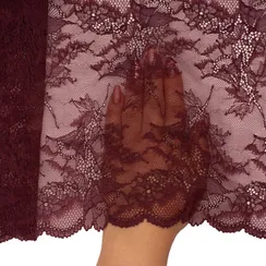 Кружево эластичное слива 22 см, Китай