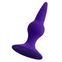 Фиолетовая анальная втулка 10,5см ToyFa ToDo Klapsy 357032
