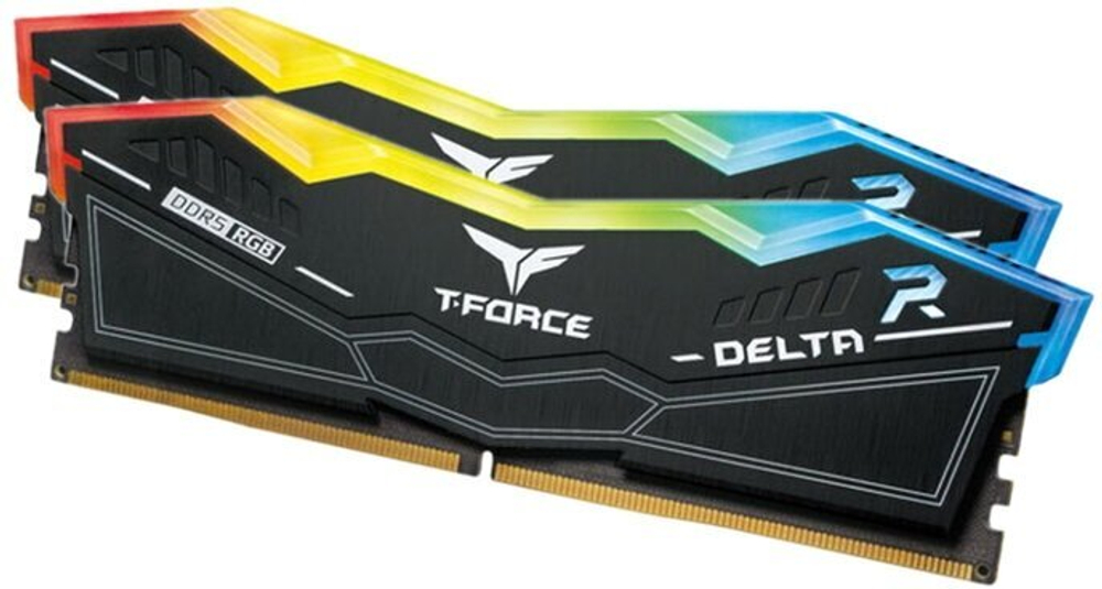 Оперативная память T-Force Delta RGB DDR5 серии 6400 / 6600 / 7200 МГц 32 ГБ