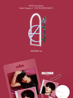 Альбом EPEX - SOHWA ( ) CHAPTER 2: THE DEFICIENCY OF YOUTH 2nd Album KEYRING 8 Version SET
