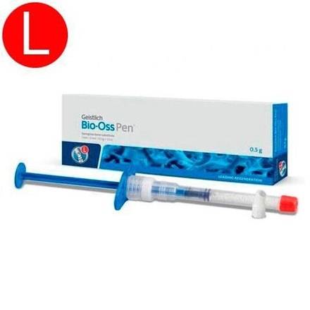 Bio-Oss Pen (0,5г), гранулы 1-2 мм, размер L, гранулированный в аппликаторах, натуральный костнозамещающий материал. 30671