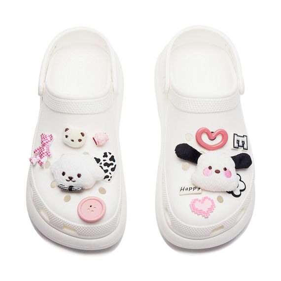 Crocs Crush Clog 'Black Pink White'