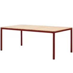 Уличный стол Armona 200х100 см, красный