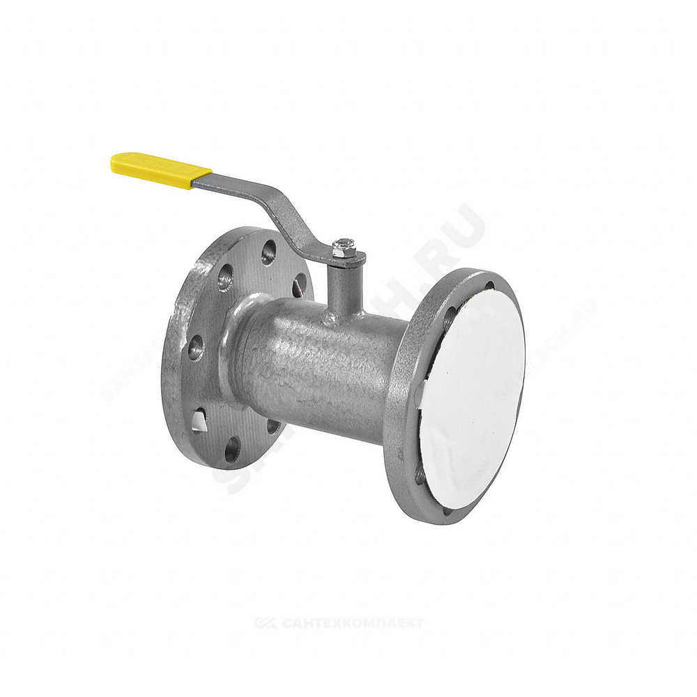 Кран шаровой сталь КШ.Ц.Ф Ду 150 Ру25 фл L=380мм LD КШ.Ц.Ф.150/125.025.Н/П.02