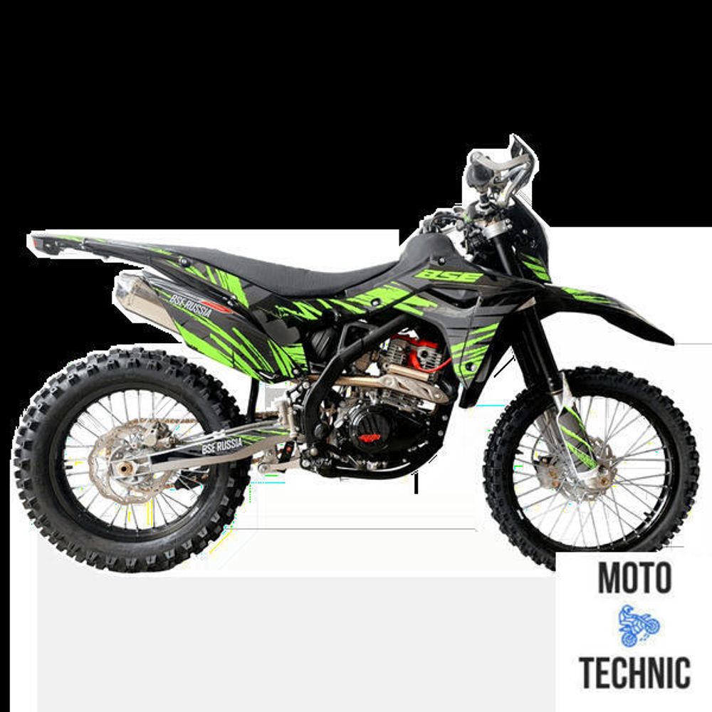 Кроссовый мотоцикл BSE Z5 Neon Black (120)