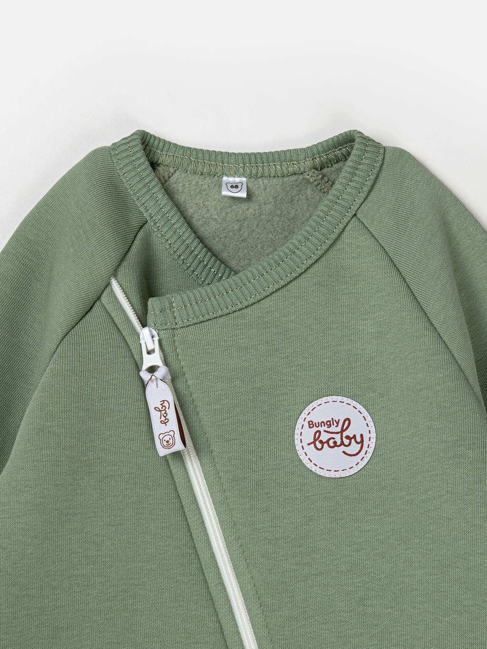 Комбинезон-косуха "Олива" утепленный 0+