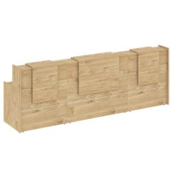 Onix Ресепшн O.R-K-15 Тиквуд Светлый 3390*766*1187