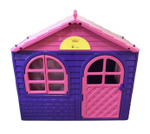 Домик детский №1, 69*129см. сир/розов.