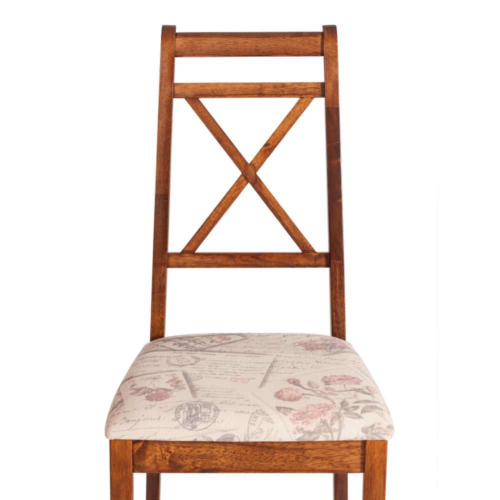 Стул Picasso ( PC-SC ) дерево гевея, 45х53х97см, MAF Brown, ткань Прованс №11