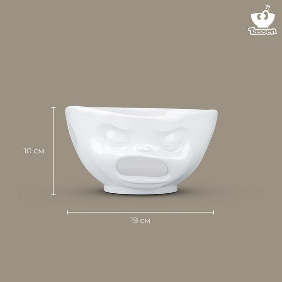 Чаша barfing, 1 л, белая