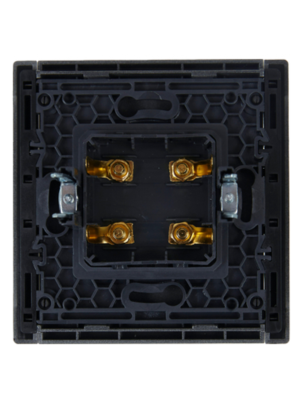 FORTE&PIANO Аудиорозетка 4-местная FP539 сталь IEK