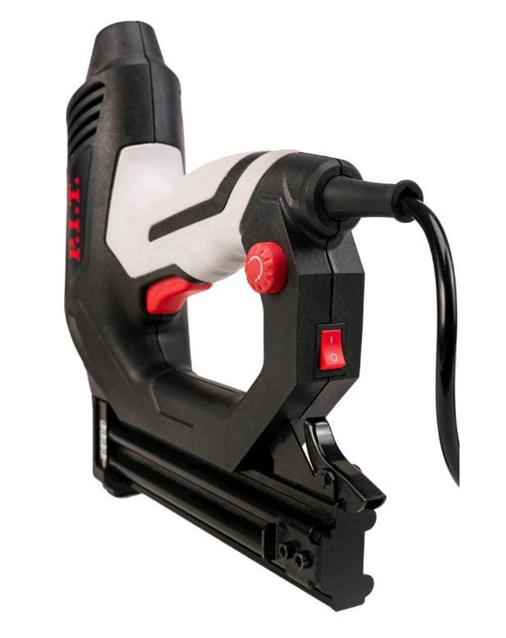 Степлер электрический PST6001-C (ск-ть 20шт/м, маг.100шт, скобы18ga,дл.15-25мм, гвозд18ga,дл15-32мм)