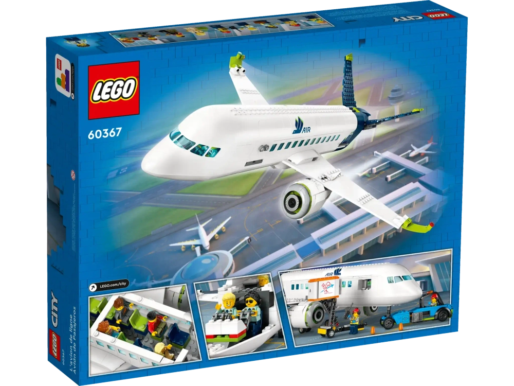 Конструктор LEGO City 60367 Пассажирский самолет
