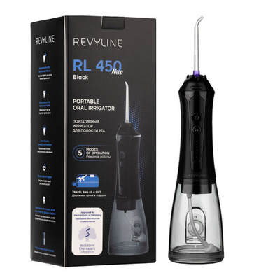 Ирригатор портативный Revyline RL 450 Black New