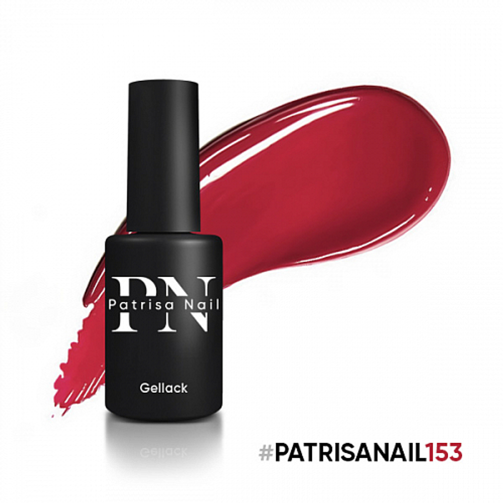 Patrisa Nail Гель-лак Axios Gel №153 красная тональность, 8 мл