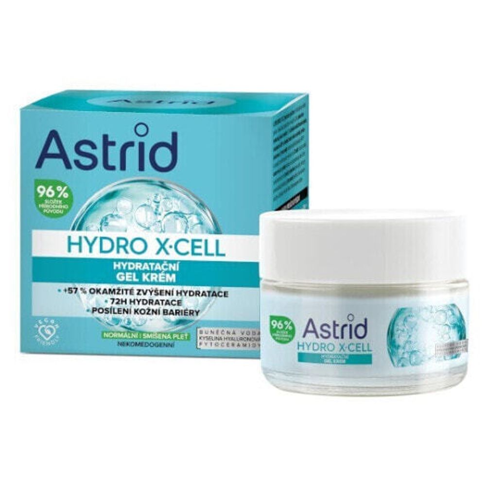 Увлажнение и питание Hydrating gel cream for normal to mixed skin Hydro X-Cell 50 ml