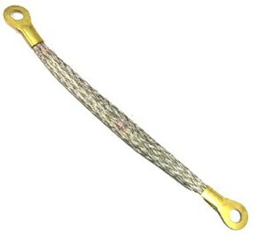 Провод массы  30 см (косичка) медная, с покрытием (VOLTON)