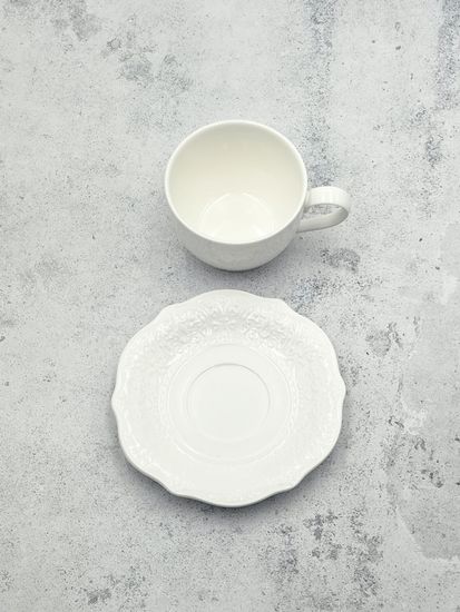 Чайная пара 2 предмета Роял Ажур