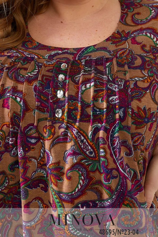 Кофточка 23-04-Коричневый Minova