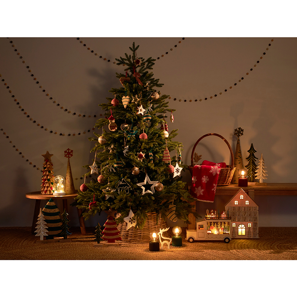 Светильник декоративный черного цвета из коллекции edge