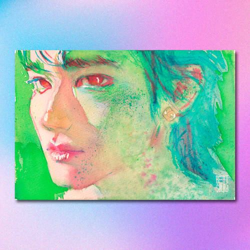 Арт принт / beat_salad / NCT / Тэён #5