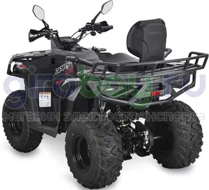 Бензиновый квадроцикл WHITE SIBERIA BARS 320 - Чёрный фото №8