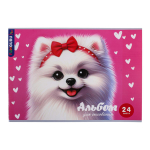 Альбом для рисования 4 вида микс 24л А4 (Funguru)