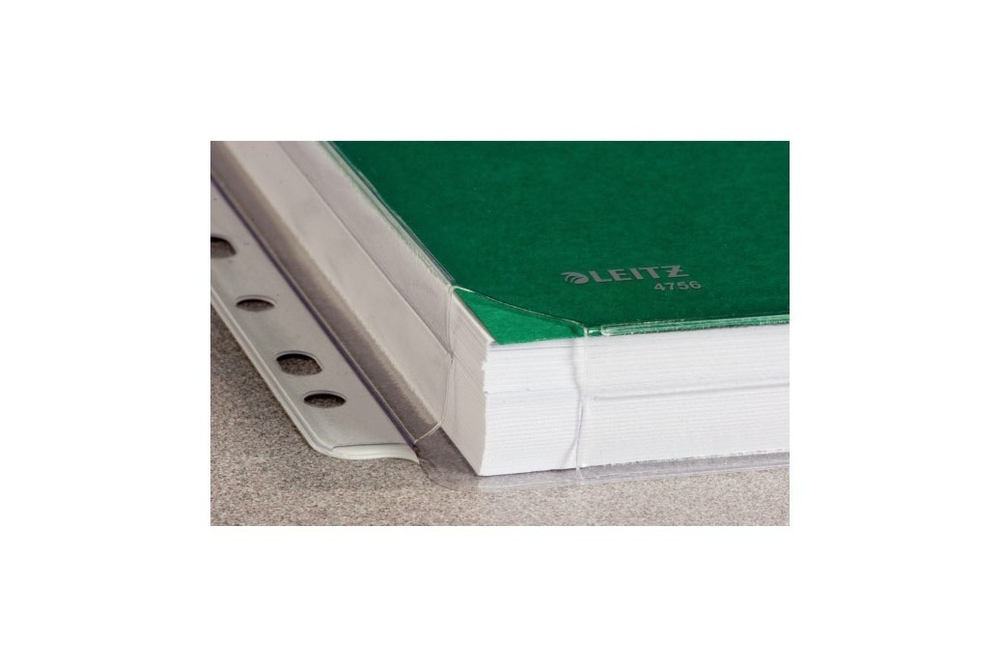 Папка-карман Leitz Premium 47561003 прозрачный матовые А4 170мкм (упак.10шт)