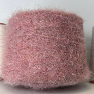 FREEALP - MF Sesia; 70% baby suri альпака, 30% п/а; 480м/100гр; col. xiangfei, цвет: роза антик, розово-серый меланж; S707