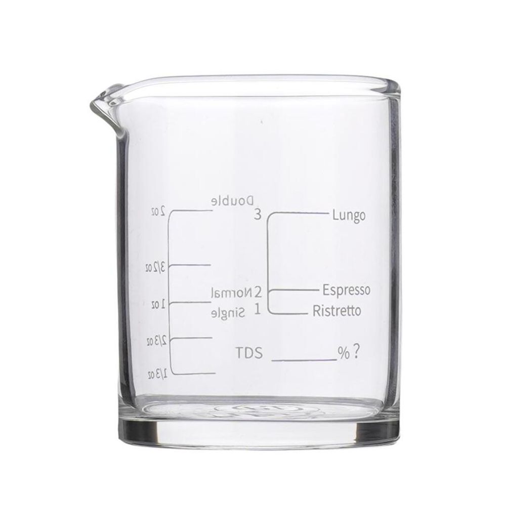 Мерный шот для кофе 10/20/30/60/100 мл 5*5,9 см h6,4 см стекло P.L.- Barbossa