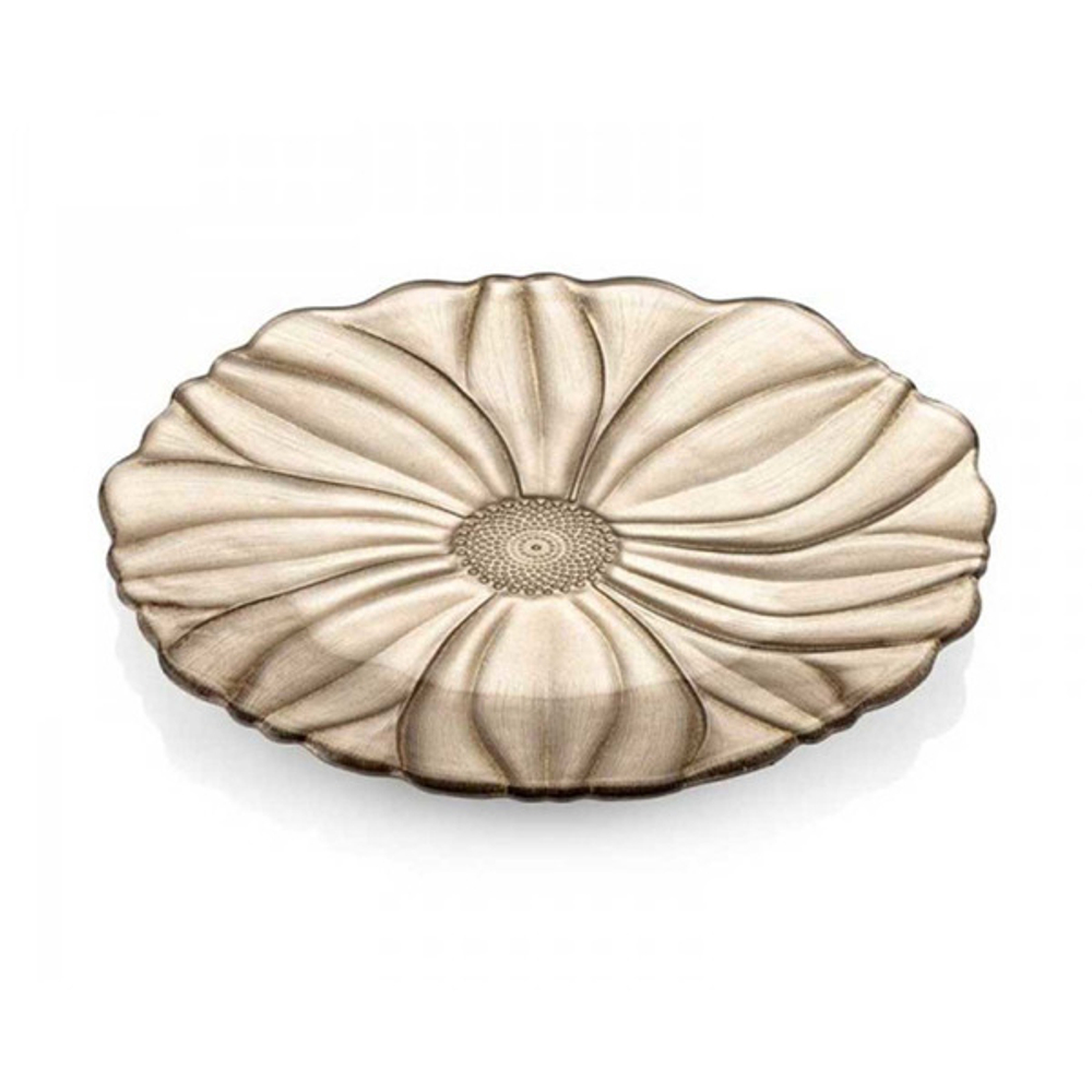 Блюдо IVV Магнолия 34см бежевое