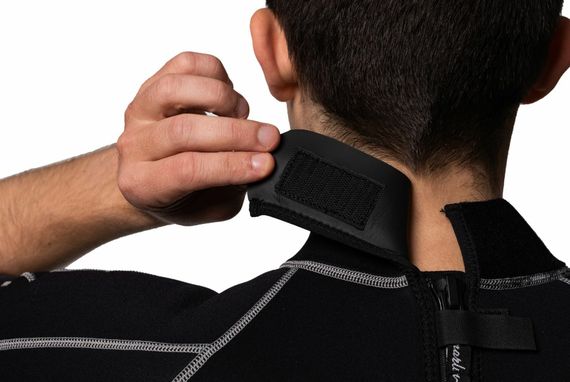 Гидрокостюм мужской Marlin Malibu Shorty Men серебристый/черный 2,5 мм