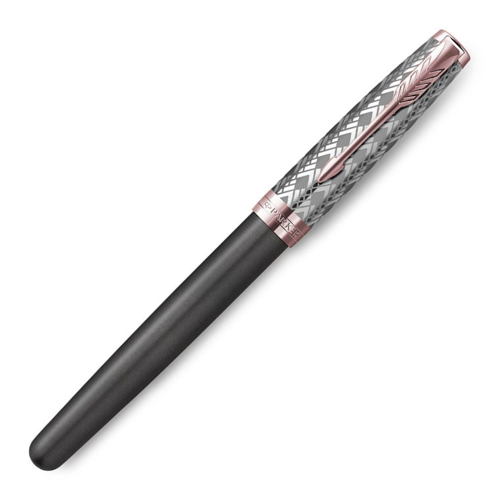 Parker Sonnet Premium F537 Metal Grey PGT с золотым пером (2119788)