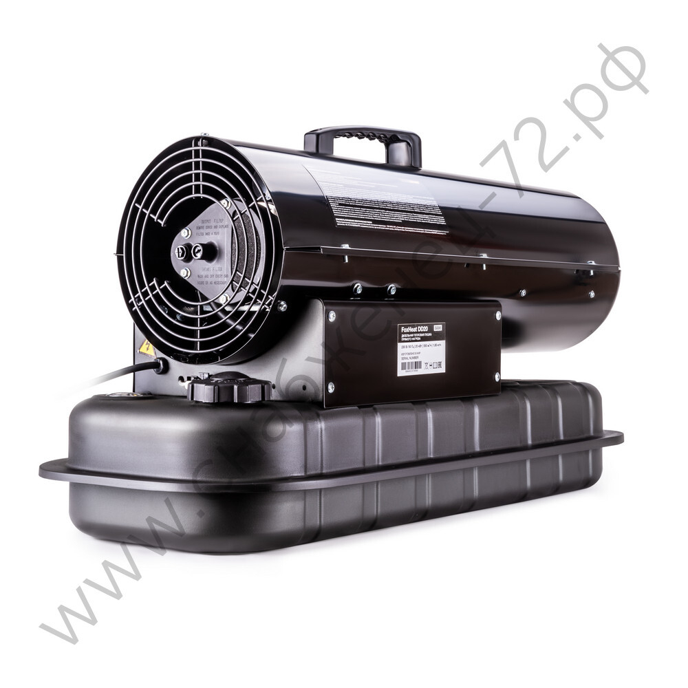 Дизельная тепловая пушка прямого нагрева FoxHeat DD 20 (20 кВт)