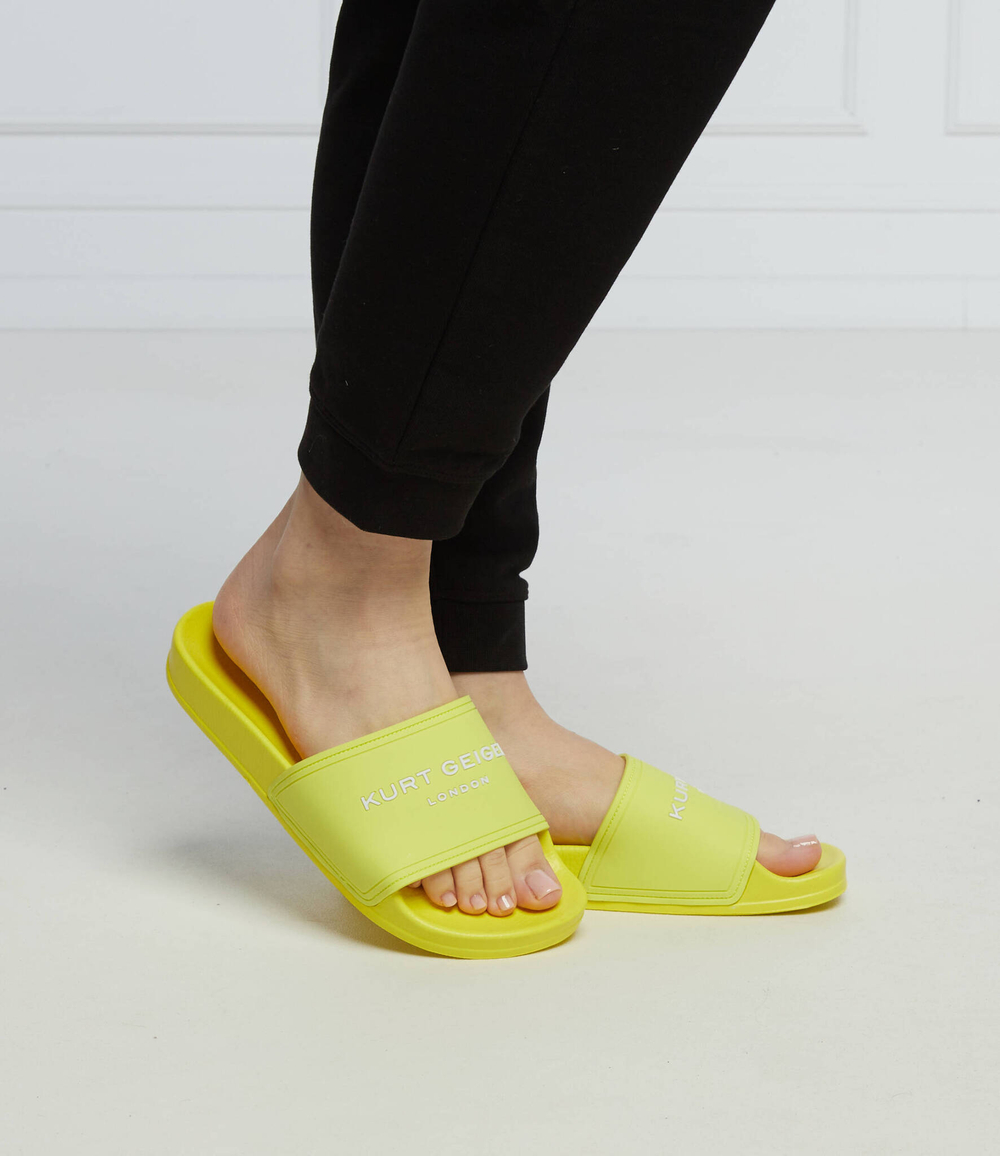 шлепанцы Kurt Geiger - желтый(8121893979)