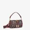 Сумка Fendi из ткани FF с вышивкой Astrology коричневый