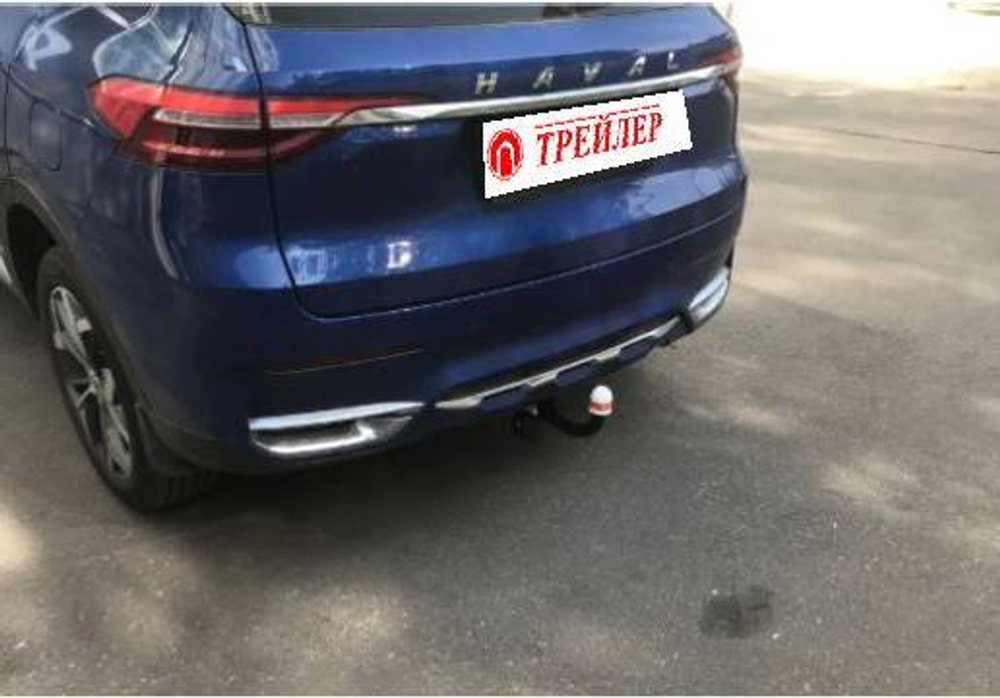 Фаркоп Haval F7 2019-, Haval F7x 2019-, условно-съемный,(без электрики) Трейлер.8140