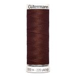 Нитки универсальные Gutermann Sew-all 100 (200 метров), 5 кат. | 230 трюфельный
