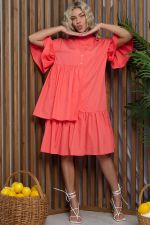 Платье Урания (коралловое) П13343-36М LT Collection