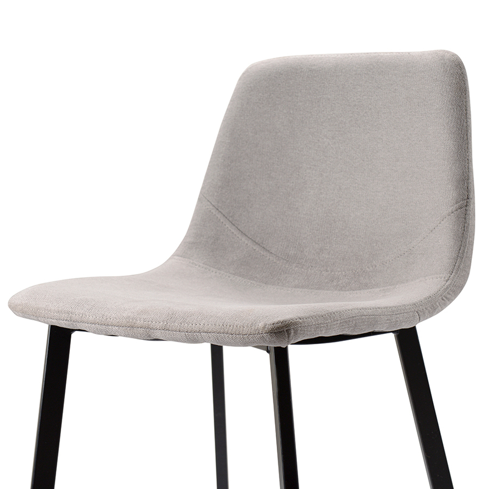 Стул барный Bergenson Bjorn Hugh серый