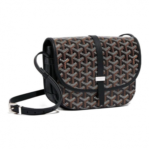 Сумка Goyard Belvedere Bag black/brown